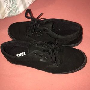 All black vans